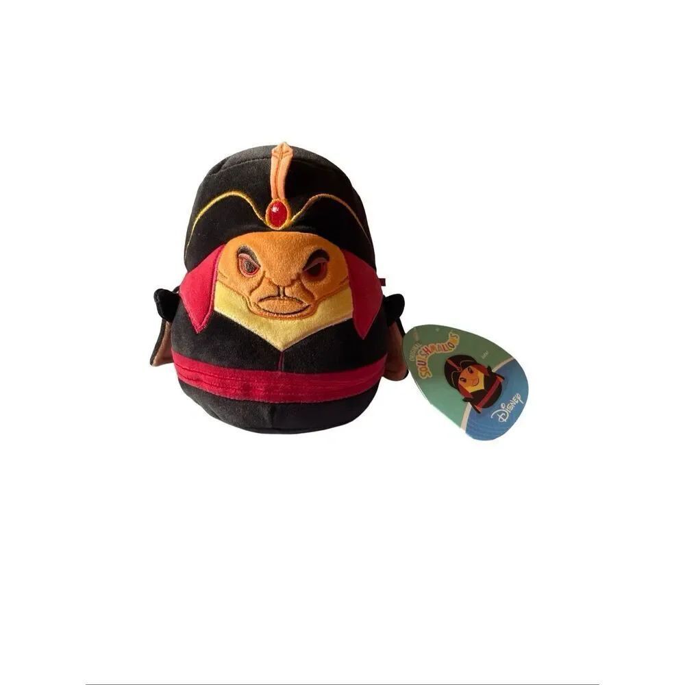 New Squishmallows Black Red Aladdin Jafar Disney Plush Stuffed Animal 7"